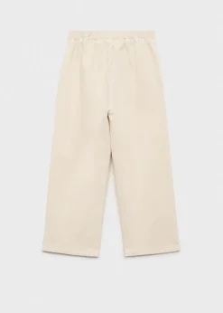 Dzieci MANGO Spodnie*Spodnie culotte ze sztruksu