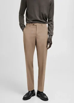 MANGO Spodnie|Spodnie*Spodnie garniturowe Milan slim fit