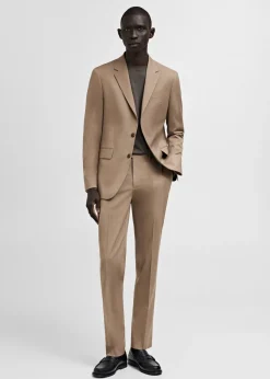 MANGO Spodnie|Spodnie*Spodnie garniturowe Milan slim fit