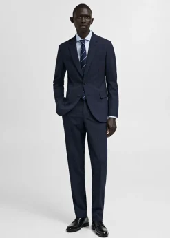 MANGO Spodnie|Spodnie*Spodnie garniturowe Milan slim fit