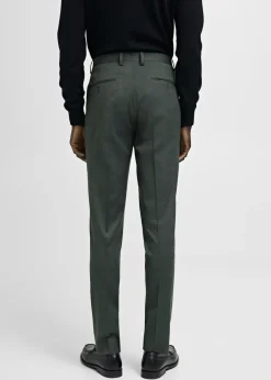 MANGO Spodnie|Spodnie*Spodnie garniturowe Milan w kratę księcia Walii