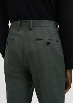 MANGO Spodnie|Spodnie*Spodnie garniturowe Milan w kratę księcia Walii