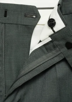 MANGO Spodnie|Spodnie*Spodnie garniturowe Milan w kratę księcia Walii