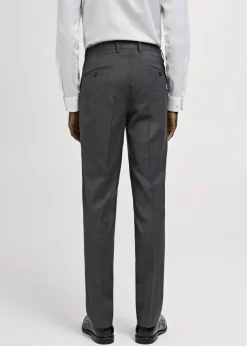 MANGO Spodnie|Spodnie*Spodnie garniturowe Milan slim fit