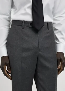 MANGO Spodnie|Spodnie*Spodnie garniturowe Milan slim fit