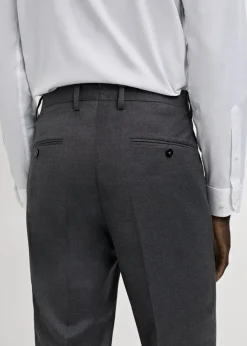 MANGO Spodnie|Spodnie*Spodnie garniturowe Milan slim fit