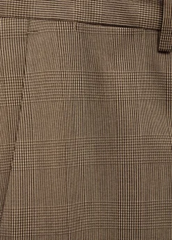 MANGO Spodnie|Spodnie*Spodnie garniturowe Milan w kratę księcia Walii