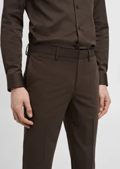 MANGO Spodnie|Spodnie*Spodnie garniturowe París super slim fit