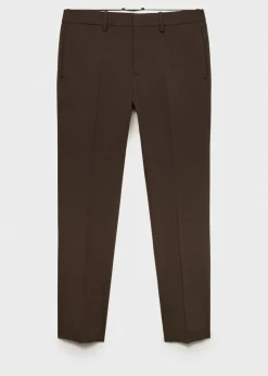 MANGO Spodnie|Spodnie*Spodnie garniturowe París super slim fit