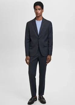 MANGO Spodnie|Spodnie*Spodnie garniturowe París super slim fit