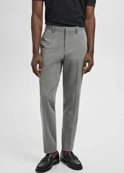 MANGO Spodnie|Spodnie*Spodnie garniturowe París super slim fit