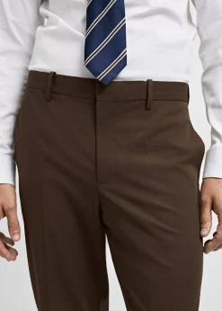 MANGO Spodnie|Spodnie*Spodnie garniturowe París super slim fit