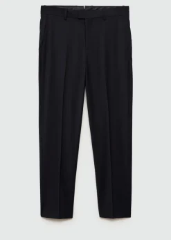 MANGO Spodnie|Spodnie*Spodnie garniturowe regular fit z mieszanki wełny