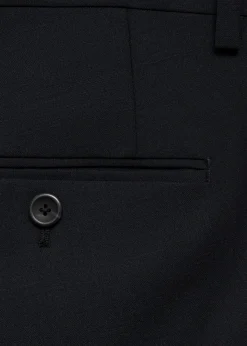 MANGO Spodnie|Spodnie*Spodnie garniturowe regular fit z mieszanki wełny