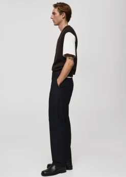 MANGO Spodnie|Spodnie*Spodnie garniturowe slim fit