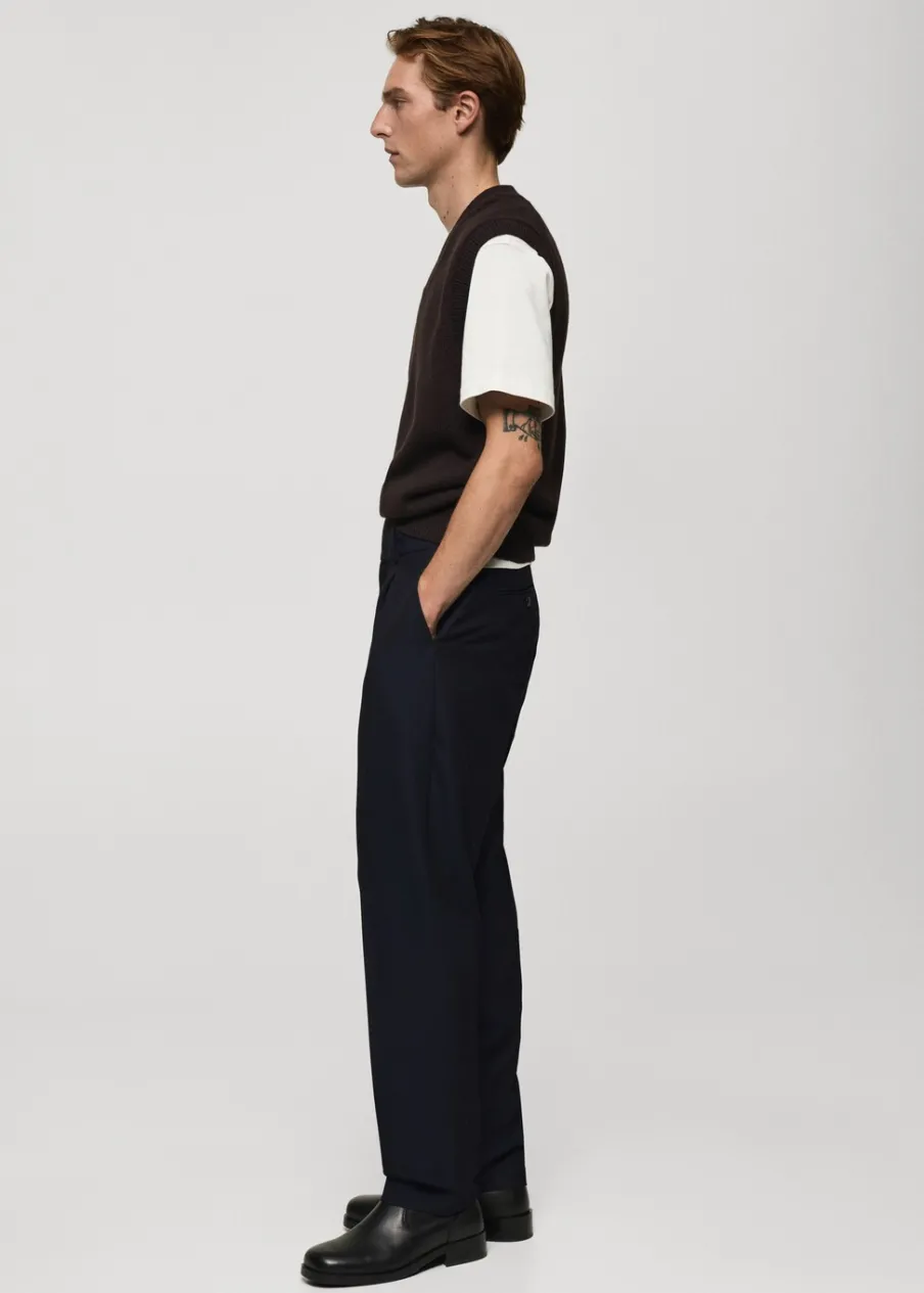 MANGO Spodnie|Spodnie*Spodnie garniturowe slim fit