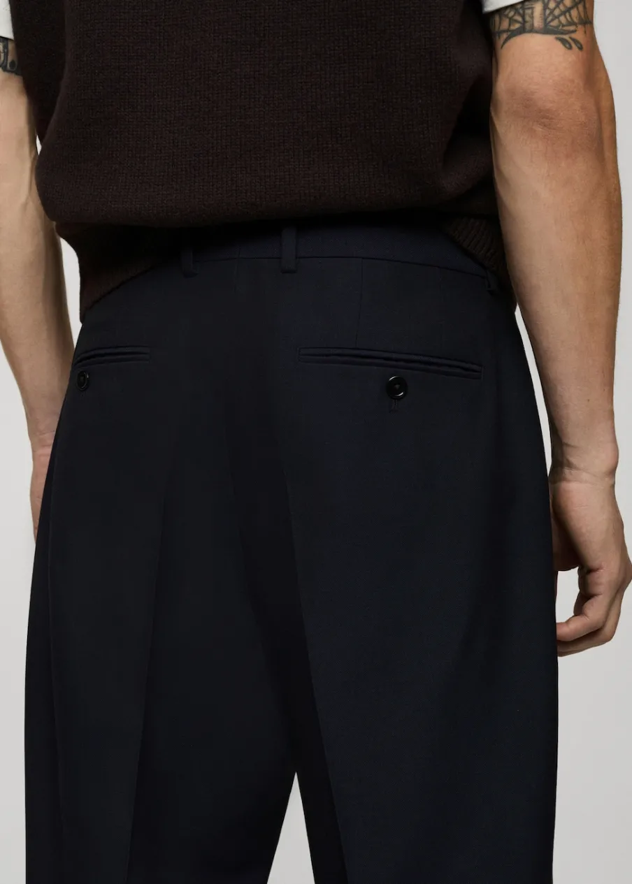 MANGO Spodnie|Spodnie*Spodnie garniturowe slim fit