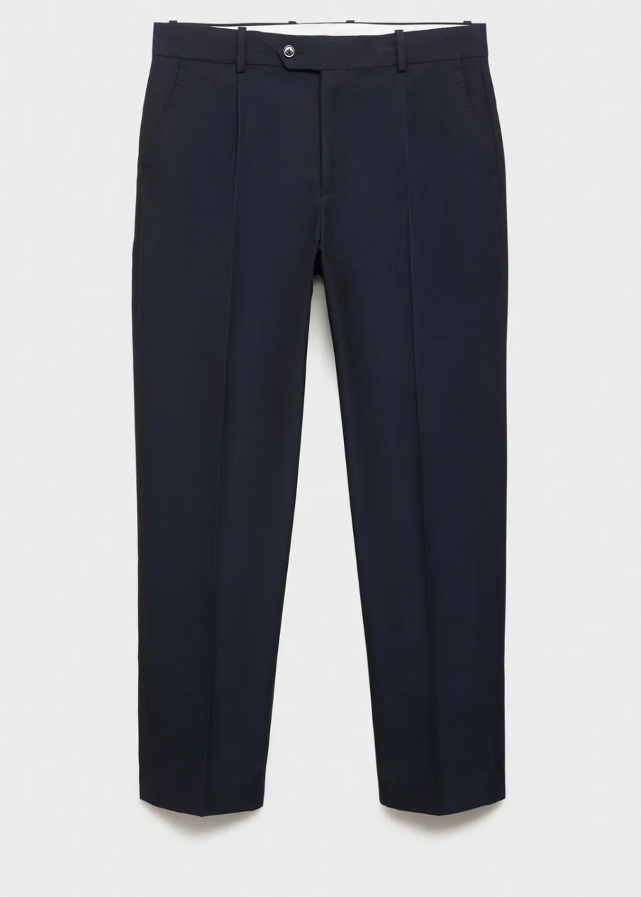 MANGO Spodnie|Spodnie*Spodnie garniturowe slim fit