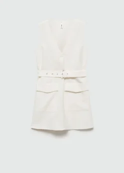 MANGO Sukienki I Kombinezony*Spodnie garniturowe slim fit z oddychającej tkaniny