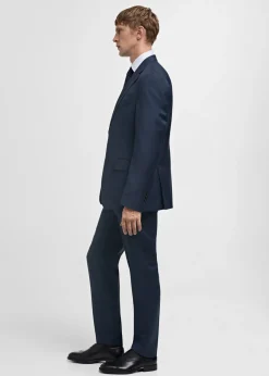 MANGO Spodnie|Spodnie*Spodnie garniturowe Venice z 100% wełny dziewiczej