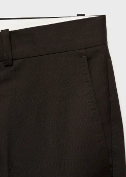 MANGO Spodnie|Spodnie*Spodnie garniturowe Venice z 100% wełny dziewiczej