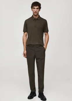 MANGO Spodnie|Spodnie*Spodnie garniturowe z niegniotącej się tkaniny wełnianej