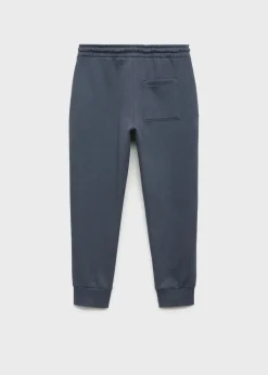 Dzieci MANGO Joggersy*Spodnie jogger z bawełny z kieszeniami