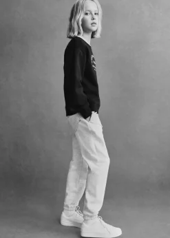 Dzieci MANGO Legginsy I Joggery*Spodnie joggersy bawełniane