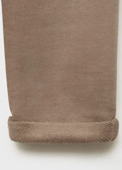 Dzieci MANGO Spodnie*Spodnie joggersy bawełniane