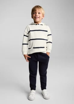 Dzieci MANGO Spodnie*Spodnie joggersy bawełniane