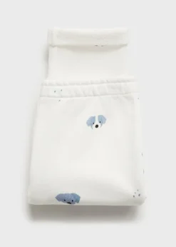 Dzieci MANGO Spodnie|Spodnie*Spodnie joggersy z nadrukiem