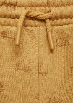 Dzieci MANGO Spodnie*Spodnie joggersy z nadrukiem