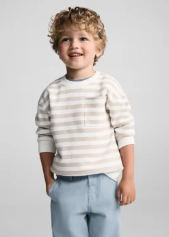 Dzieci MANGO Spodnie*Spodnie o prostym kroju z bawełny