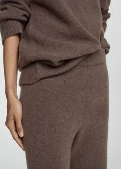 MANGO Spodnie|Piżamy*Spodnie o prostym kroju z dzianiny