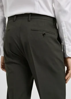 MANGO Spodnie|Spodnie*Spodnie od garnituru slim fit z tkaniny comfort stretch