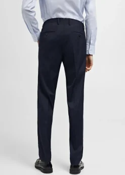 MANGO Spodnie|Spodnie*Spodnie od garnituru slim fit z tkaniny comfort stretch