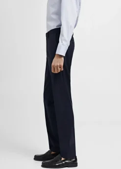 MANGO Spodnie|Spodnie*Spodnie od garnituru slim fit z tkaniny comfort stretch