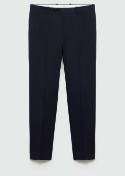 MANGO Spodnie|Spodnie*Spodnie od garnituru slim fit z tkaniny comfort stretch
