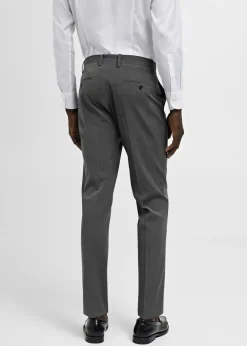 MANGO Spodnie|Spodnie*Spodnie od garnituru slim fit z tkaniny comfort stretch