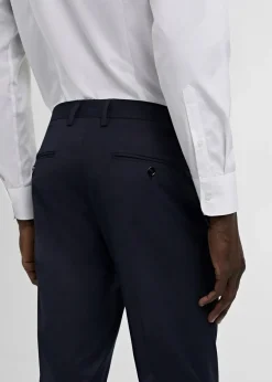 MANGO Spodnie|Spodnie*Spodnie od garnituru slim fit z tkaniny comfort stretch