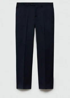 MANGO Spodnie|Spodnie*Spodnie od garnituru slim fit z tkaniny comfort stretch