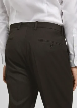 MANGO Spodnie|Spodnie*Spodnie od garnituru slim fit z tkaniny comfort stretch