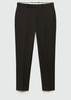 MANGO Spodnie|Spodnie*Spodnie od garnituru slim fit z tkaniny comfort stretch