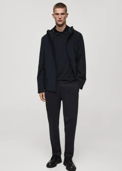 MANGO Spodnie|Spodnie*Spodnie od garnituru z niegniotącej się tkaniny strech