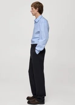 MANGO Spodnie*Spodnie regular fit z bawełny i tencelu