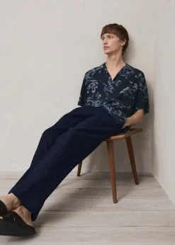 MANGO Spodnie*Spodnie relaxed fit z 100% lnu