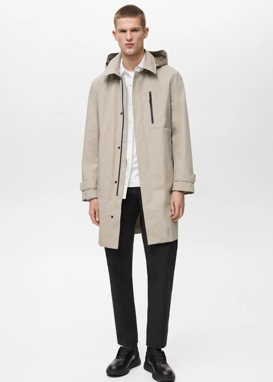 MANGO Spodnie*Spodnie slim fit comfort strech ze sznurkiem