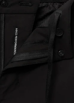 MANGO Spodnie*Spodnie slim fit comfort strech ze sznurkiem