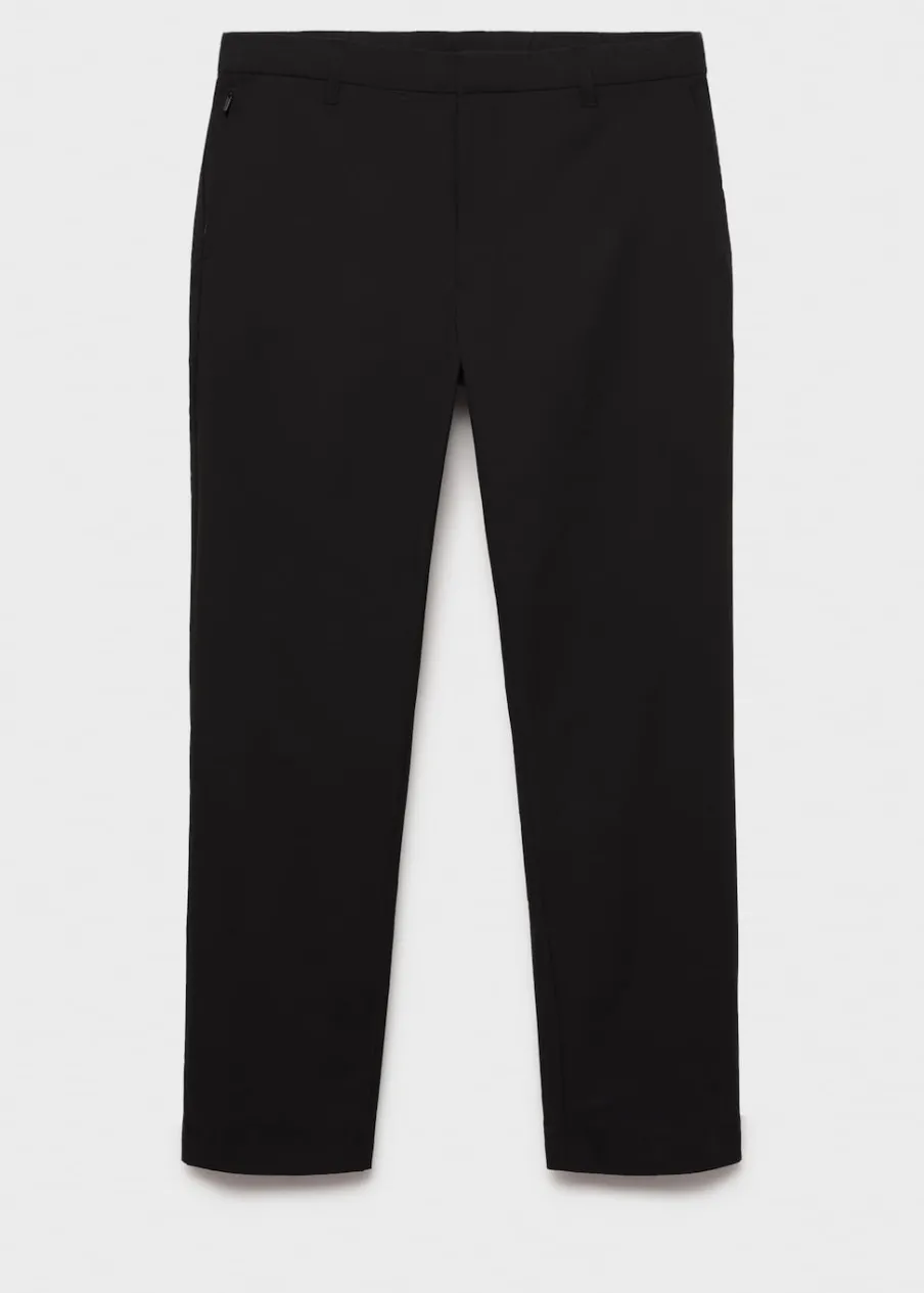 MANGO Spodnie*Spodnie slim fit comfort strech ze sznurkiem