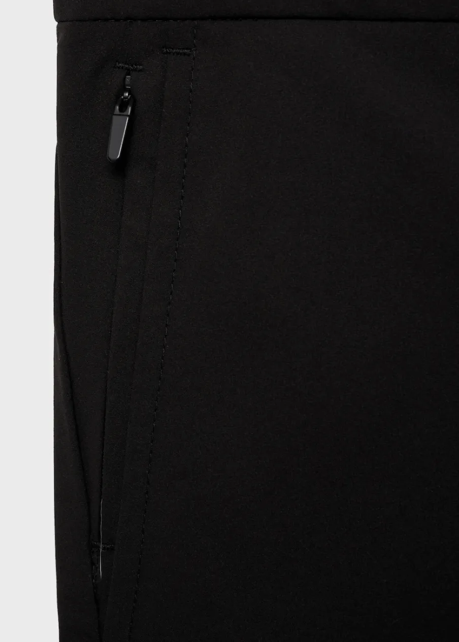 MANGO Spodnie*Spodnie slim fit comfort strech ze sznurkiem